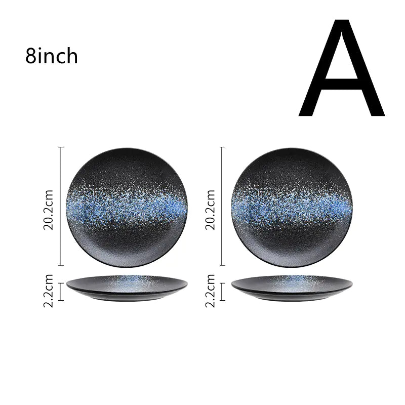 Japanese ceramic plates