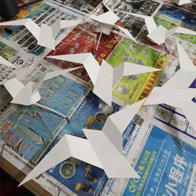 Aplique de Pared Nórdico de Hierro (Diseño Pájaro) - Zenvora