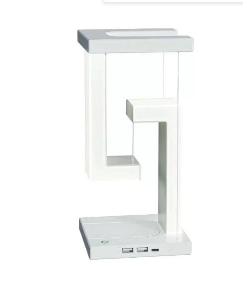 Lámpara LED Inteligente con Cargador Inalámbrico 3 en 1 - Zenvora