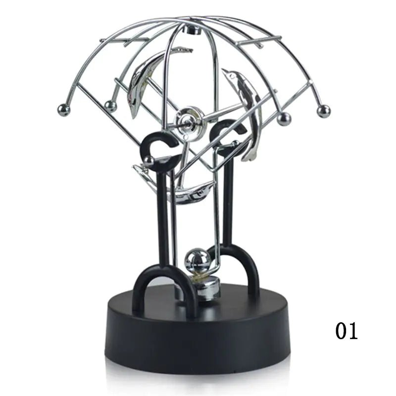 Péndulo de Newton en Miniatura (Decoración de Física) - Zenvora